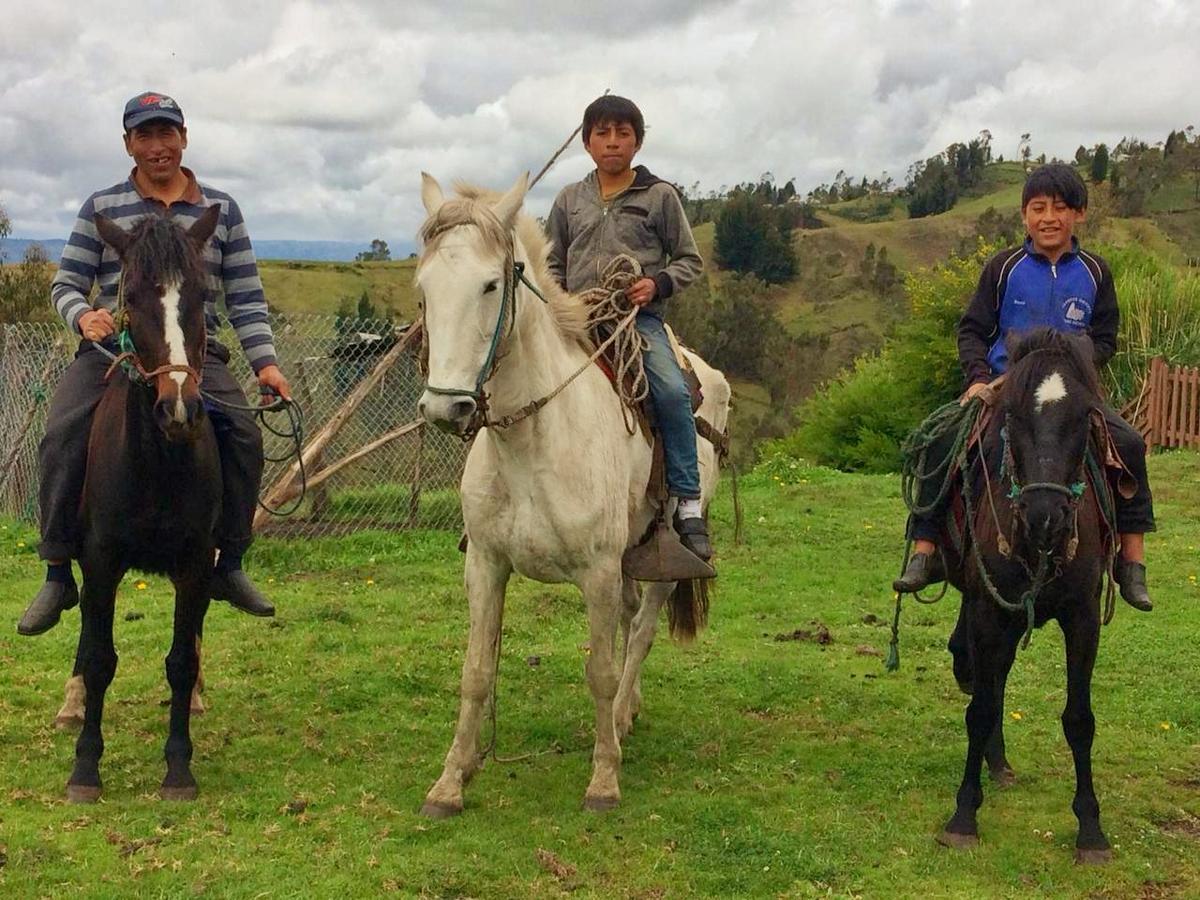 Hacienda Colta Turismo Comunitario La Esperanza 빌라 외부 사진