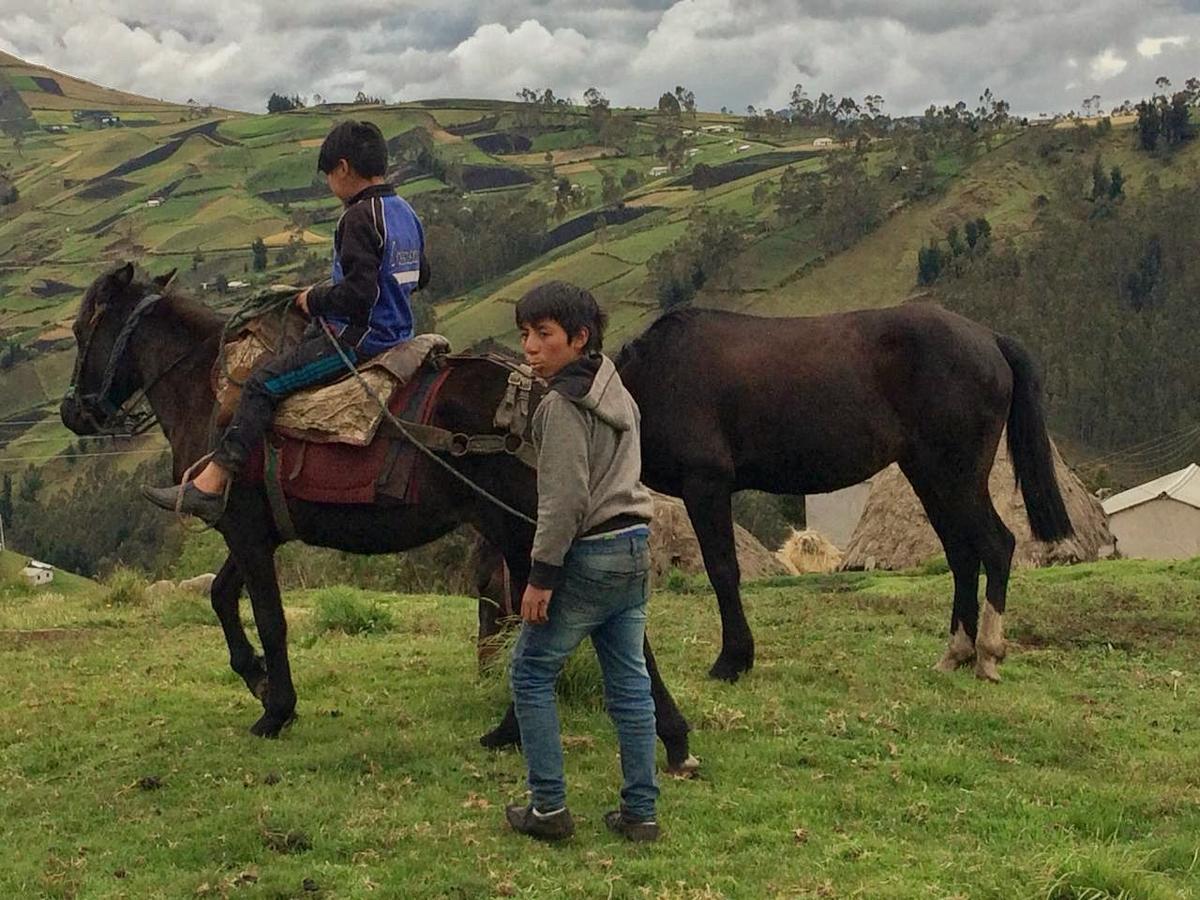 Hacienda Colta Turismo Comunitario La Esperanza 빌라 외부 사진